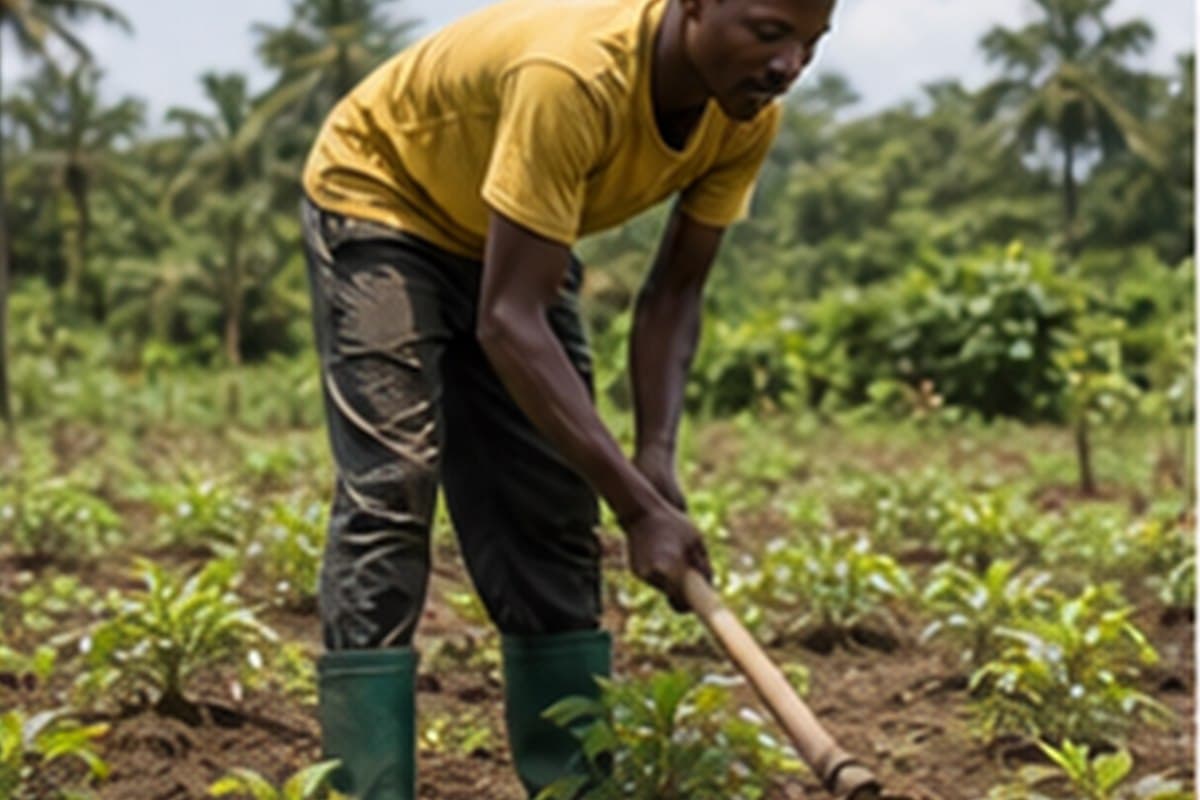Maize produce from Zinatu Issaka Farm